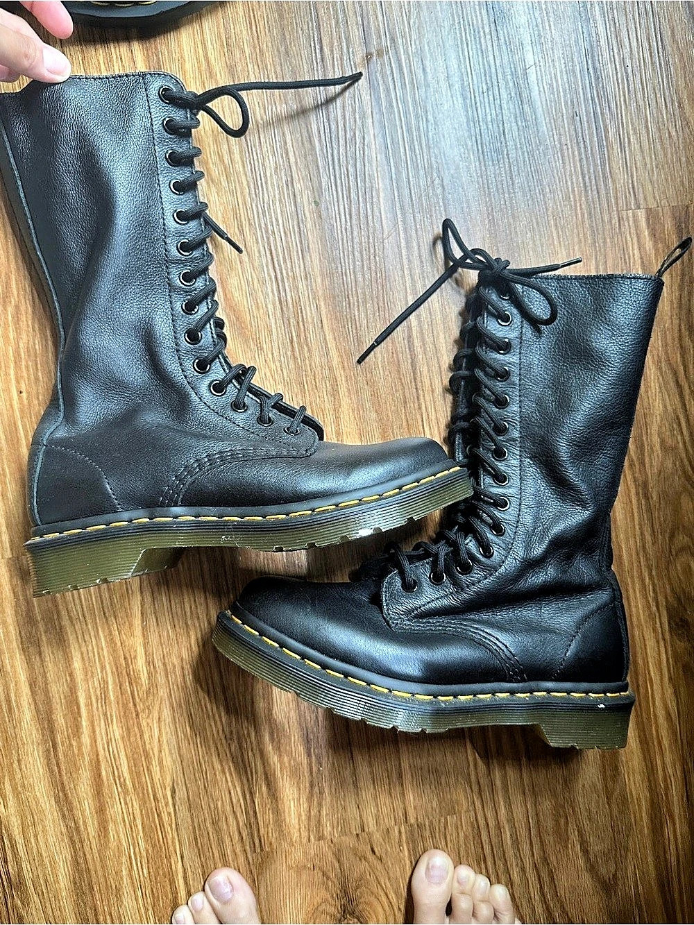 Dr. Martens Tall Boots Black